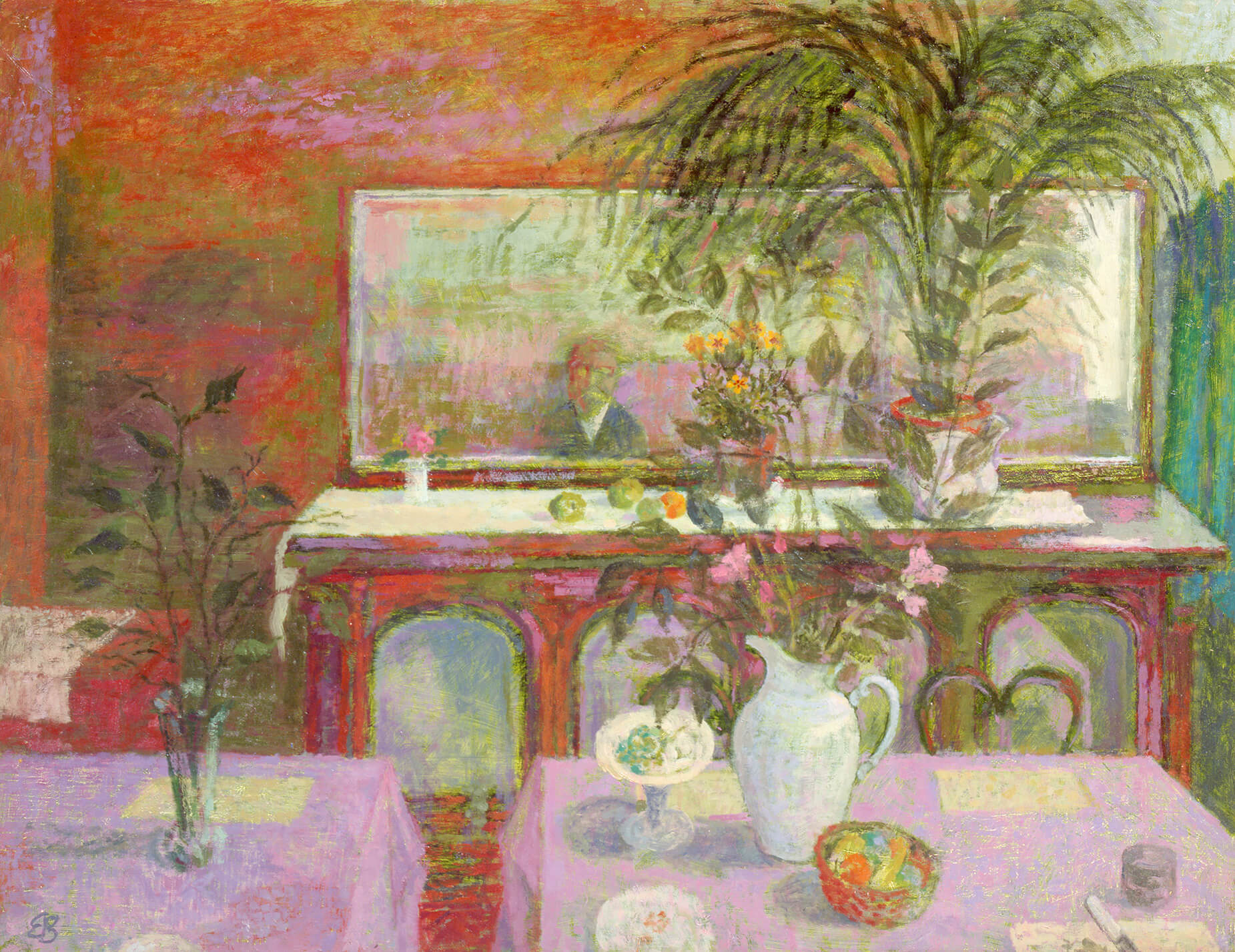 Self-portrait in a Caf&#233;, No.2